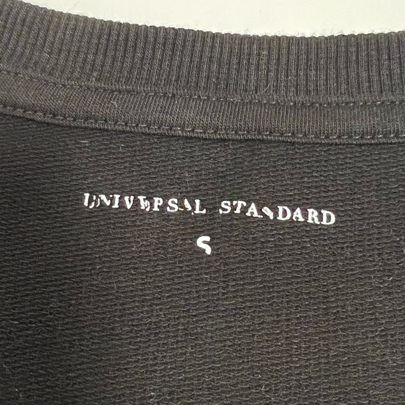 Universal Standard Corbelle Zip Hem Sweatshirt Sz 14 /16 - Picture 8 of 9